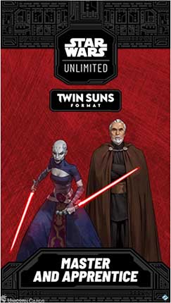 Купити Star Wars: Unlimited TCG — Twin Suns Deck. Master and Apprentices